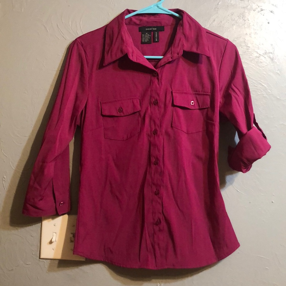 Button Down Blouse